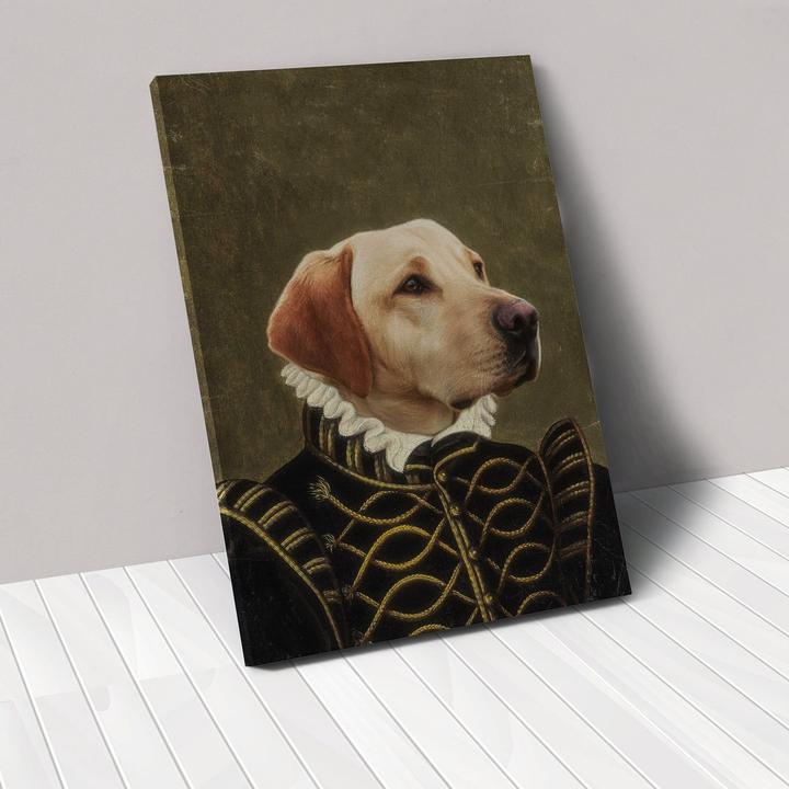 Custom Pet Canvas Portrait Art