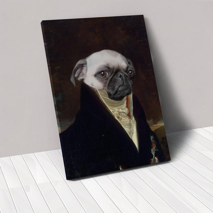 Custom Pet Canvas Portrait Art