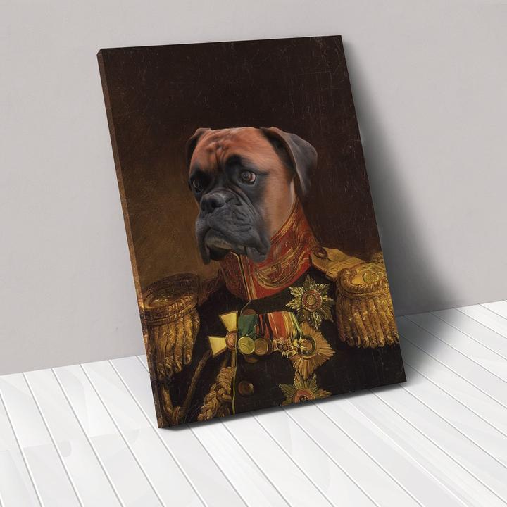 Custom Pet Canvas Portrait Art