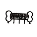 Custom Metal Coat Hook - Perforated Pet Dog Design