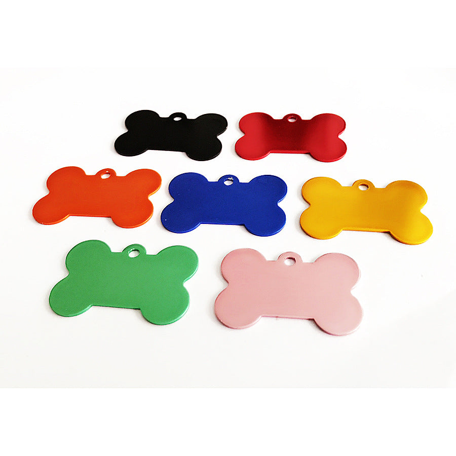 Aluminum Alloy Dog Tag for Pets with Custom Logo