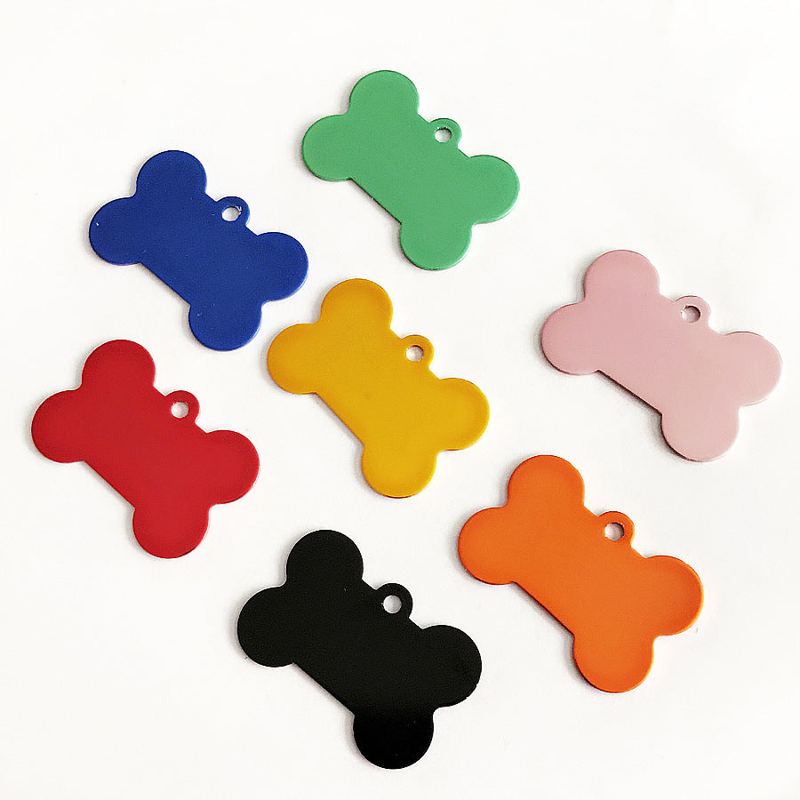 Aluminum Alloy Dog Tag for Pets with Custom Logo