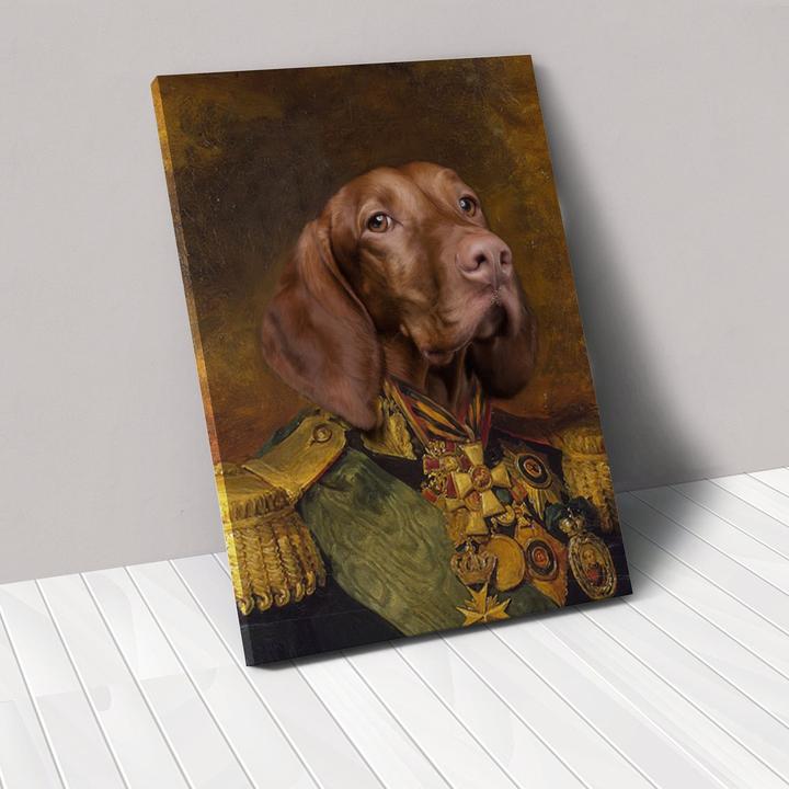 Custom Pet Canvas Portrait Art