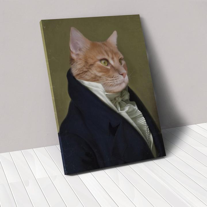 Custom Pet Canvas Portrait Art