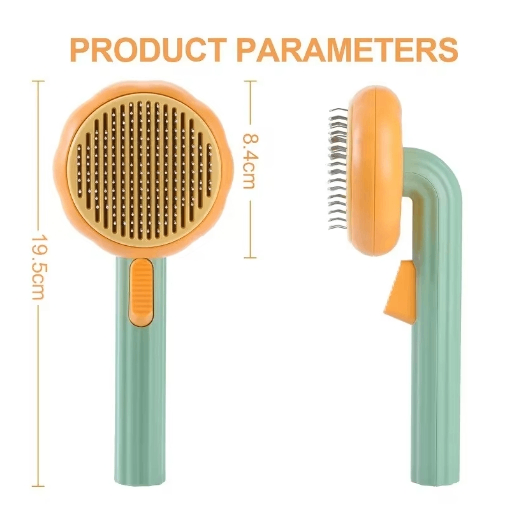 Pumpkin Pet Grooming Brush